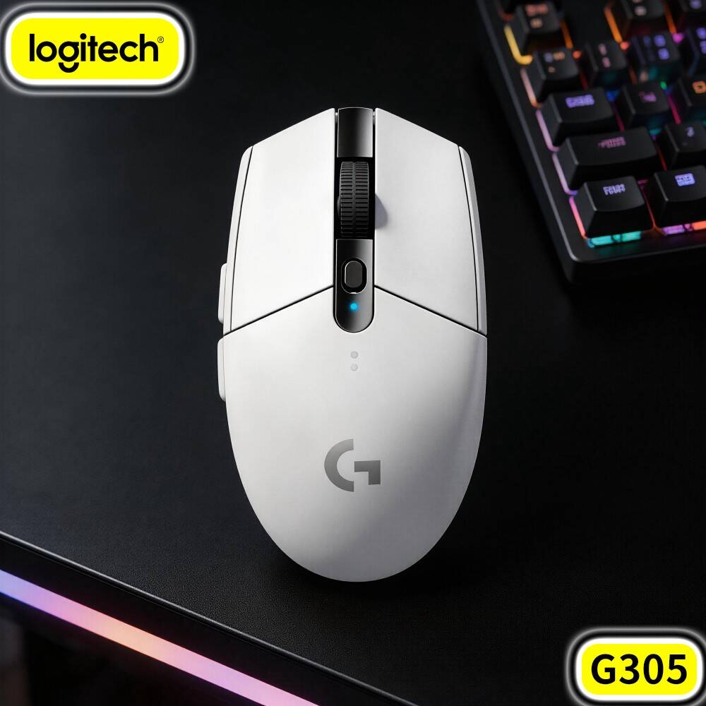 Pc Gaming Cost - G305 Logitech Wireless LIGHTSPEED Budget-Gaming-Maus HERO