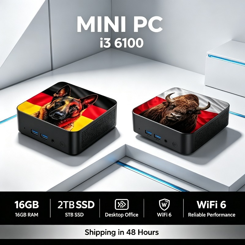 Pc Gaming Mini - 2026 Neuer Mini-PC Intel Core i3