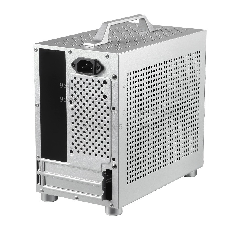 Pc Gaming Graphics Card - Mini-ITX-Tower-Gehäuse mit Tragegriff, Unterstützung für Diskrete