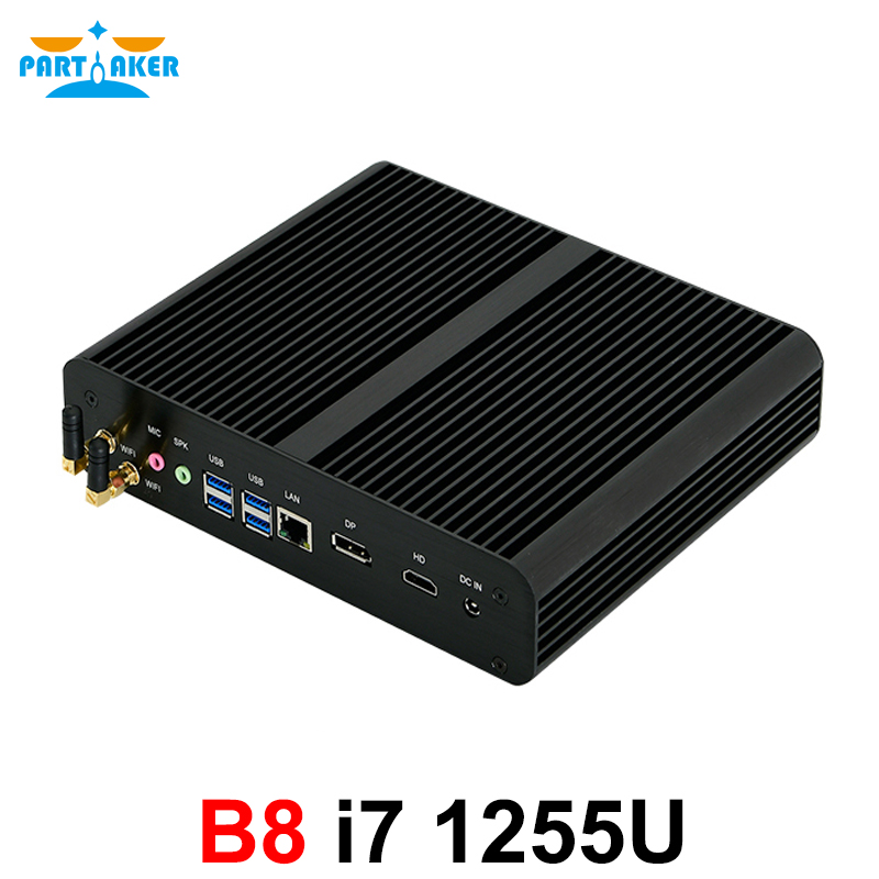 Pc Gaming On Wifi - Partaker B8 Lüfterloser Mini-PC Intel 12.