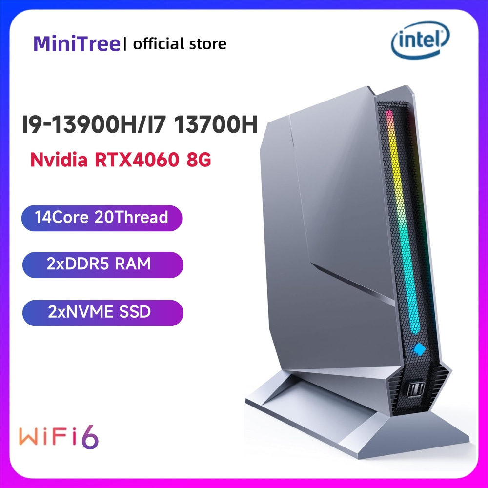 Pc Gaming Intel Core I7 - Desktop Mini-Gaming-Computer Core i9-13900H Nvidia RTX4060