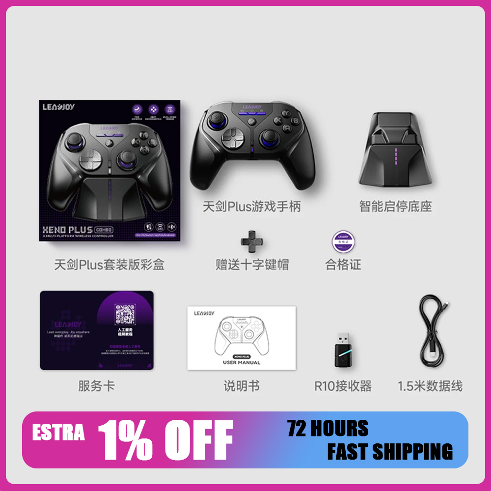 Pc Gaming Xbox Controller - Leadjoy XNeo Plus Gamepad 3-Modus Kabellos
