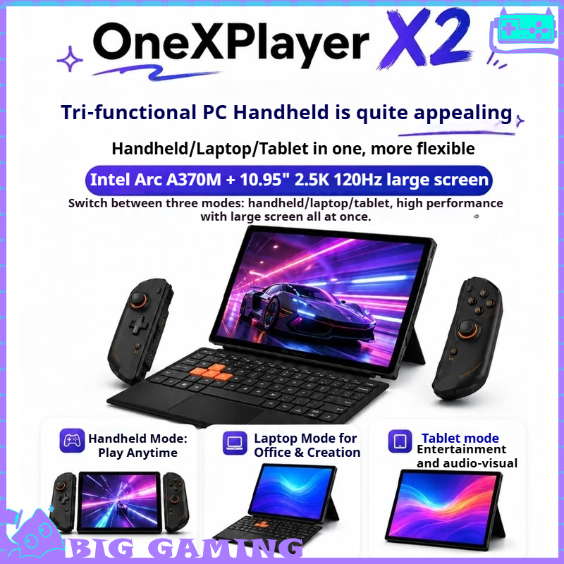 Pc Gaming Xbox Controller - OneXPlayer X2 3-in-1 Gaming-Handheld 10,95