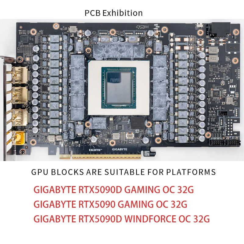 Bykski N-GV5090DWF-X GPU-Block – Pc Gaming Graphics Card Bewertung und Preis