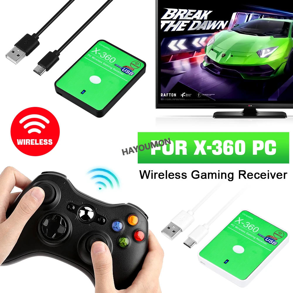 Neuer kabelloser Gaming-Empfän – Pc Gaming Xbox Controller Bewertung und Preis