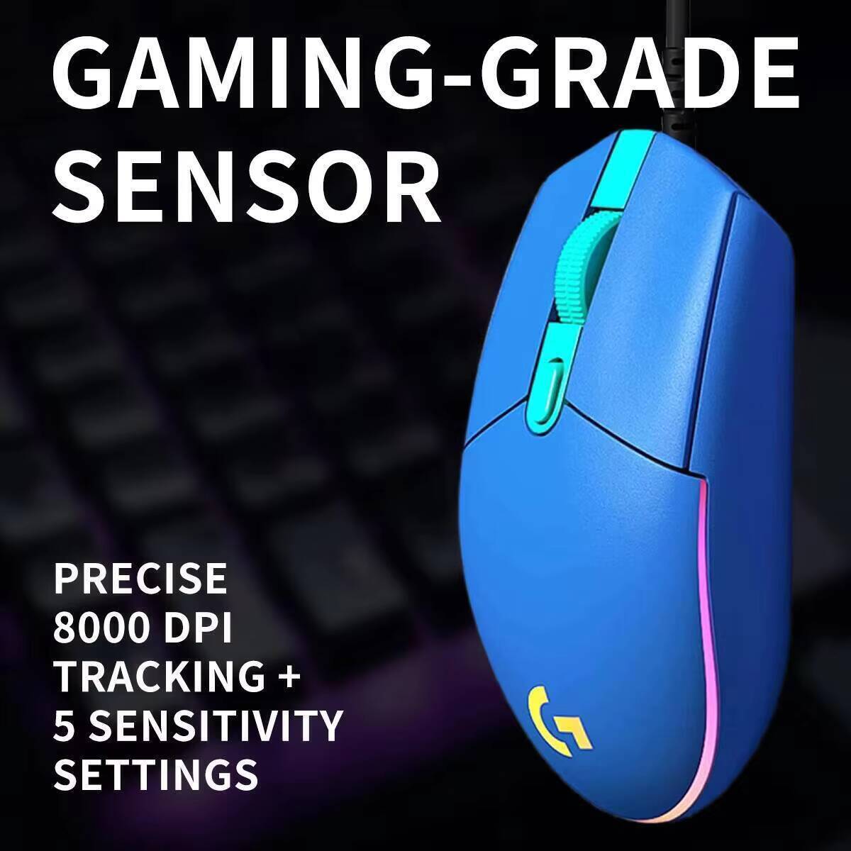 Logitech G203 Gaming-Maus 8000 – Logitech Mouse G203 Bewertung und Preis