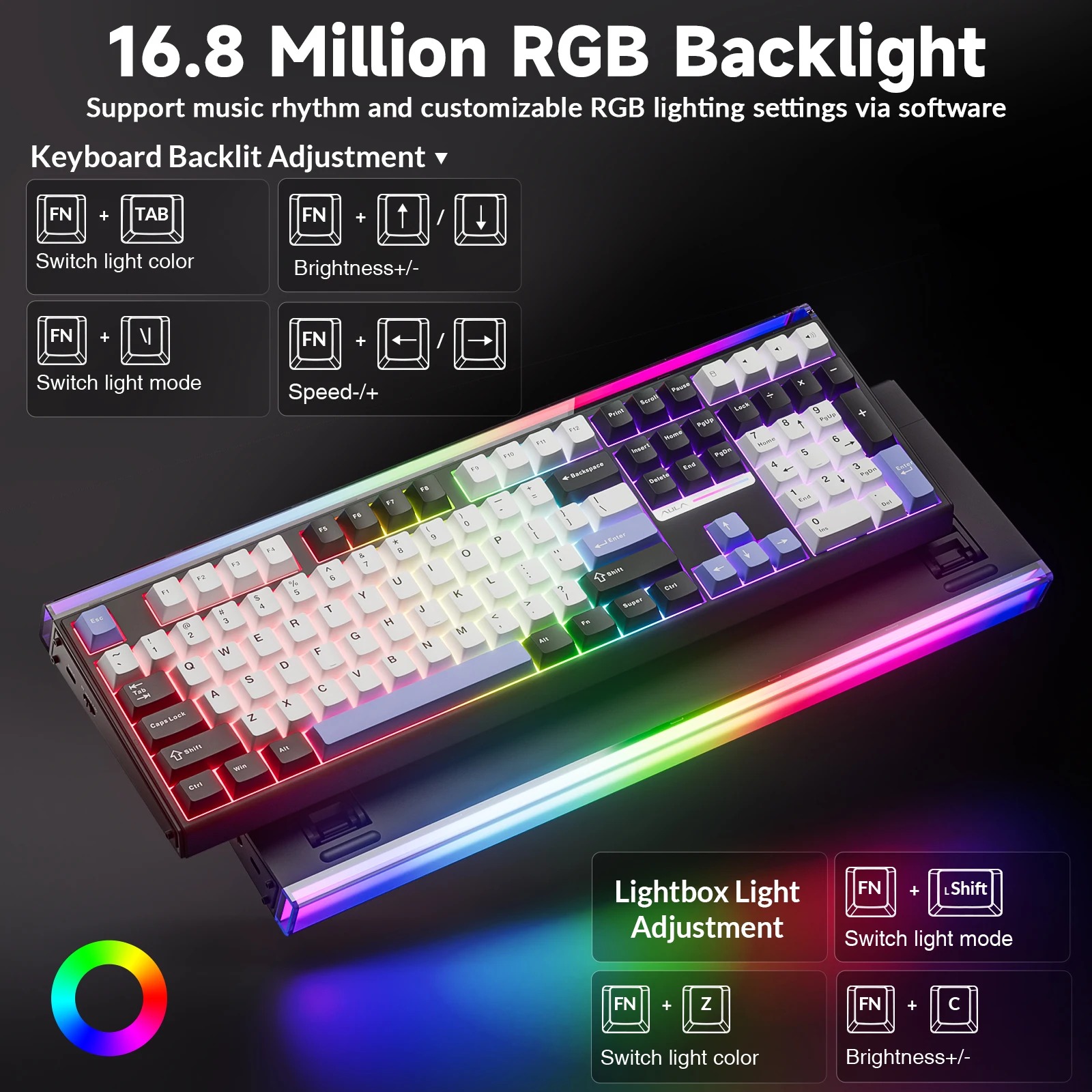 AULA H108 Tri-Mode Mechanische – Pc Gaming Uk Bewertung und Preis