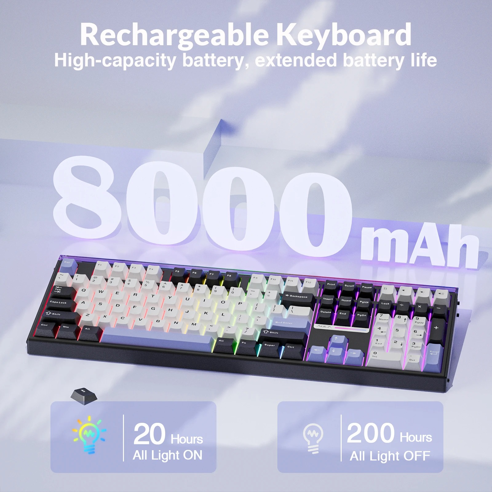 AULA H108 Tri-Mode Mechanische – Pc Gaming Uk Bewertung und Preis
