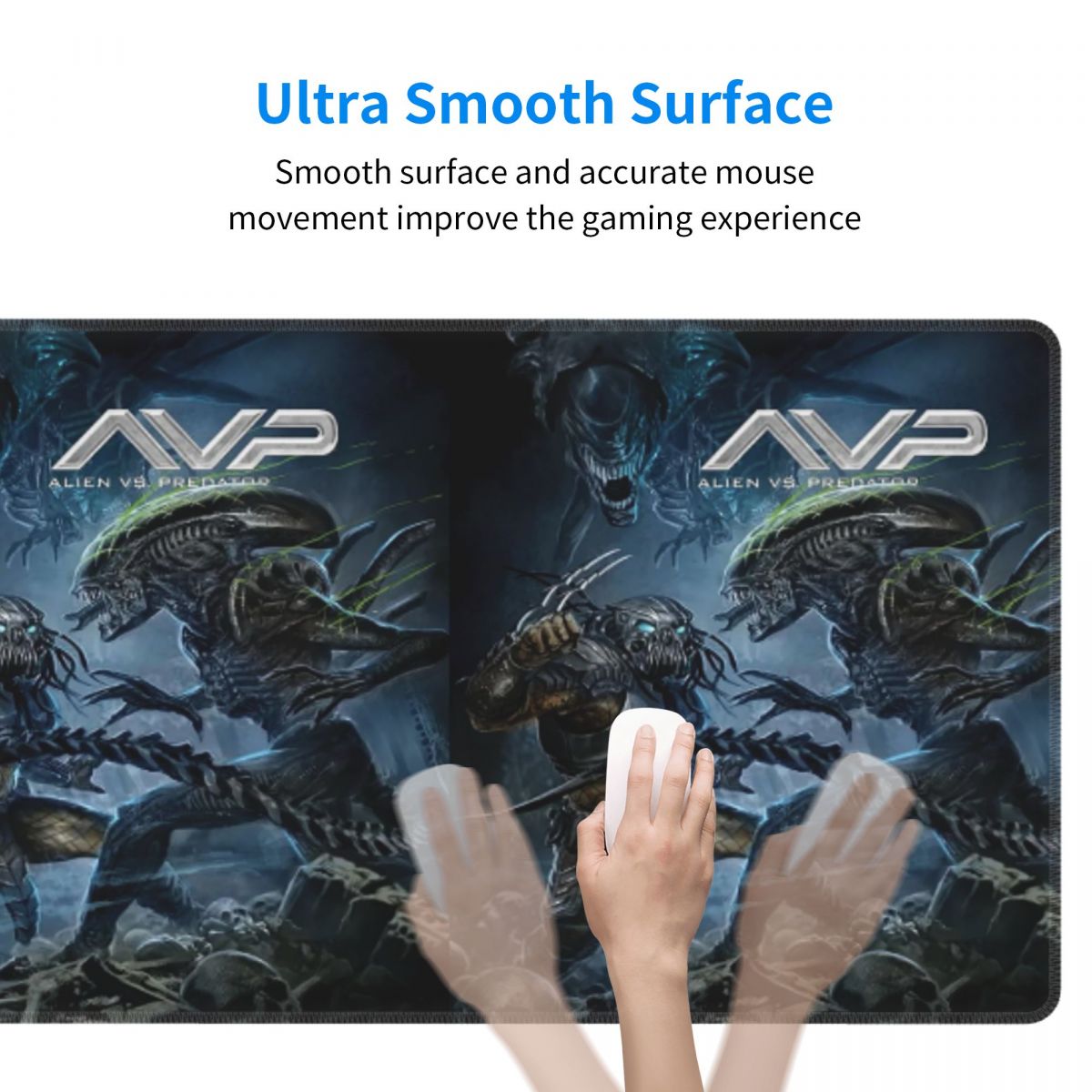 Große Mausmatte Alien Vs Preda – Pc Gaming Vs Laptop Gaming Bewertung und Preis