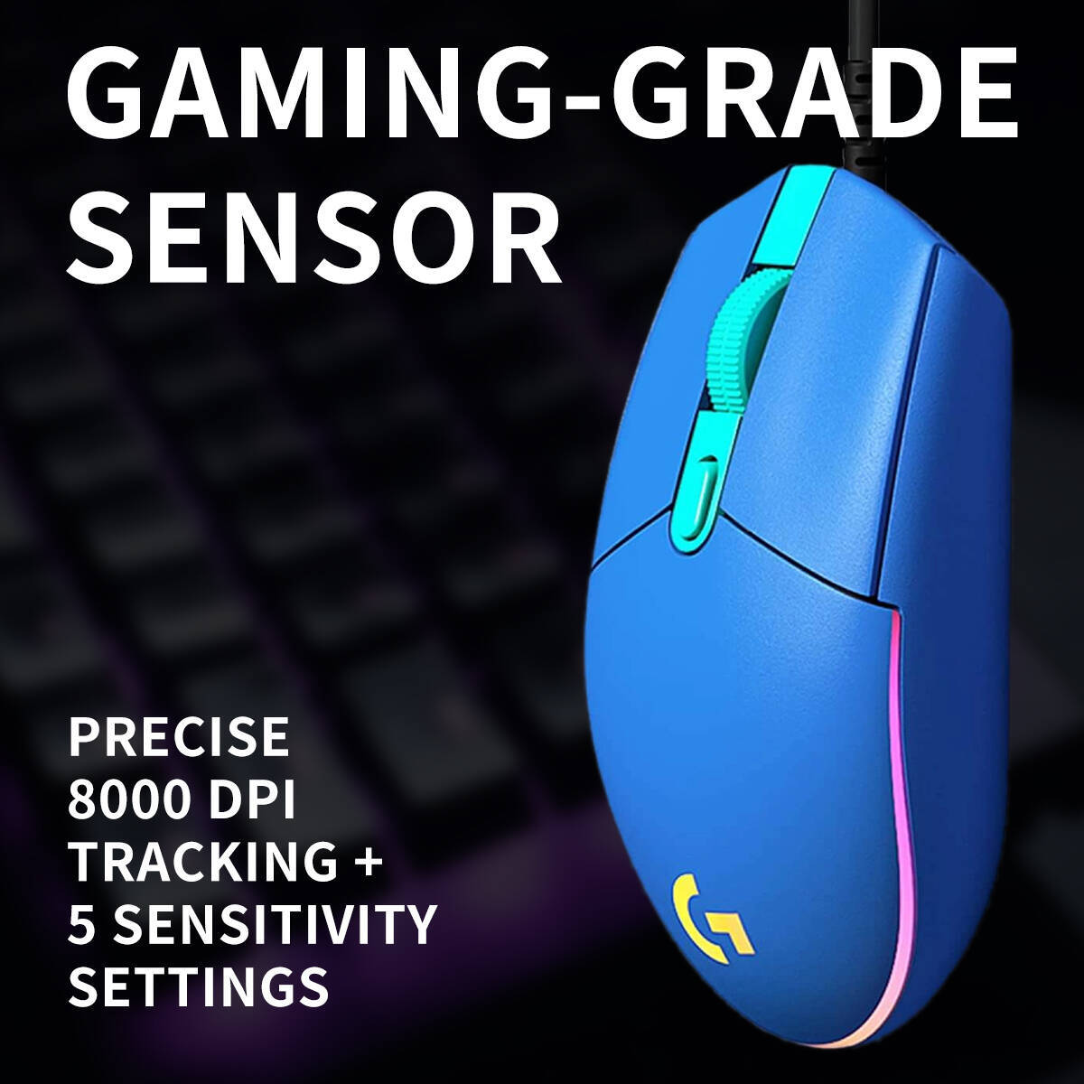 Logitech G203 LIGHTSYNC Kabelg – Logitech Mouse G203 Bewertung und Preis