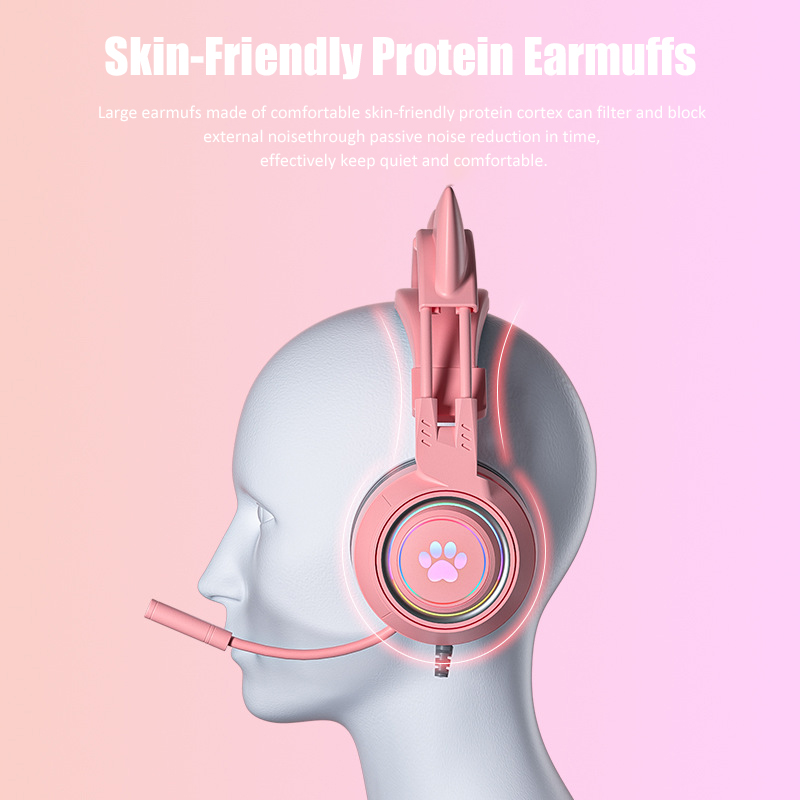 Niedliche Katzen ohr Gaming-Ko – Pc Gaming Earphones Bewertung und Preis